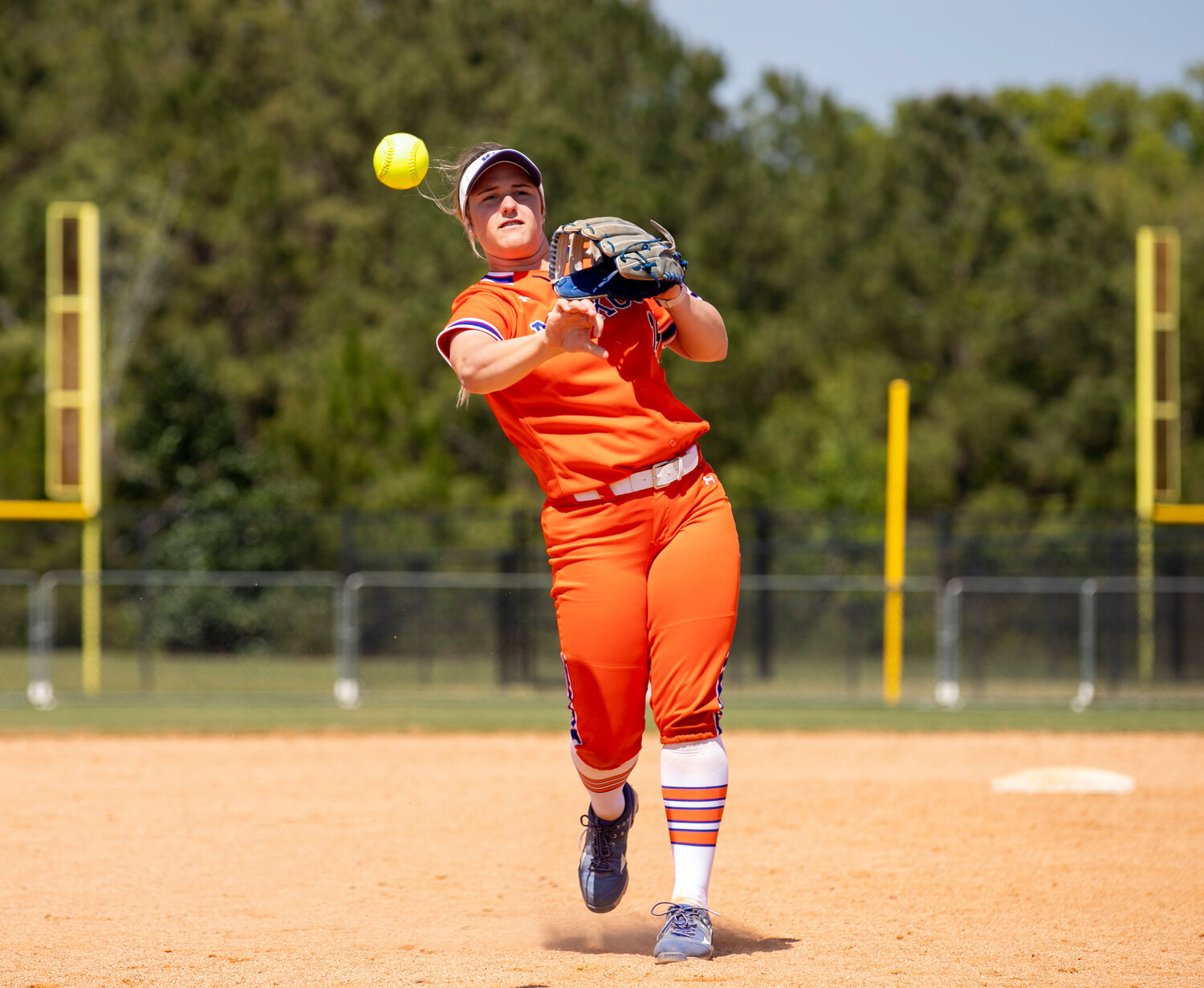 Hodo representing Orange Beach softball in national freshman player of